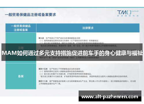 MAM如何通过多元支持措施促进前车手的身心健康与福祉 MAM如何通过多元支持措施促进前车手的身心健康与福祉